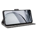 Miniatyrbillede 3 af 5: Til ZTE nubia Focus Pro Wallet Case RFID-blokering PU Læder Cover Stand View - Grøn Multicolor Black