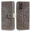 Miniatyrbillede 1 af 5: Præget Mandala Blomst Pung Læder Etui med Rem til Samsung Galaxy A52 4G/5G/A52s 5G Multicolor Style A