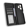 Miniatyrbilde 2 av 5: For TECNO Spark 10 Pro K17 Retro PU Lærdeksel Stativ Lommebok Flip Folio Telefonveske Multicolor Style A
