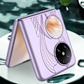 Miniatyrbild 4 av 5: GKK Stöttåligt Skal för Huawei Pocket 2 Konsttryck Slim Hårt PC Telefonskal Multicolor Style A