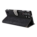 Miniatyrbillede 4 af 5: Til ZTE nubia Red Magic 10 Pro 5G/10 Pro+ 5G Wallet Case RFID-blokering PU Læder Cover Stand View Multicolor Black