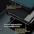 Miniatyrbild 5 av 5: PU Läder Auto-absorberande Ställ Telefonskal för Xiaomi Redmi Note 8T