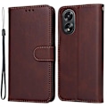 Miniatyrbillede 1 af 5: Til Oppo A38 4G Etui Wallet Telefon Stand Shell PU Læder Cover med Kalvetekstur Multicolor Style A