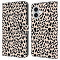 Miniatyrbild 1 av 5: Skal för iPhone 16 Mönstertryckt Skyddande Fodral TPU+PU Läder Flip Telefonfodral Multicolor Style A