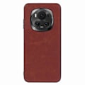 Pikkukuva 1 / 4: Honor Magic6 Pro 5G -kotelo, retrokuvioinen nahkapäällysteinen PC+TPU-puhelimen takakuori Multicolor Style E