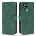Miniatyrbillede 1 af 5: Til Infinix Smart 6 Hud-berøringsfølelse PU Læder Telefon Etui Stativ Flip Wallet Cover Multicolor Style C