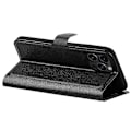 Miniatyrbillede 4 af 5: Lædercover til iPhone 16 Pro Max Wallet Case med Litchi-tekstur Multicolor Style C