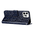 Miniatyrbillede 3 af 5: Til iPhone 13 Pro Cover Præget PU Læder Wallet Mobiltelefon Etui Multicolor Style A