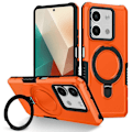 Miniatyrbild 1 av 5: Skal med ringhållare och stativ i TPU+PC för Xiaomi Redmi Note 13 5G Multicolor Style C