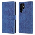Miniatyrbild 1 av 5: AZNS Fodral för Samsung Galaxy S24 Ultra Läder Skyddat Heltäckande Folio Flip Ställ Telefonskal Multicolor Style A