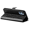 Miniatyrbillede 4 af 5: Til Motorola Moto E22 4G Mobiltelefon Cover Wallet Stand PU Læder Folio Flip Telefon Etui Multicolor Style A