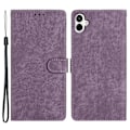 Miniatyrbillede 1 af 5: Til Samsung Galaxy A05 4G Etui PU Læder Foldbart Stativ Ensfarvet Telefoncover Multicolor Style C