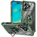 Miniatyrbild 1 av 5: Skal till iPhone 16 Plus med linsskydd i legering, PC+TPU, stativ Multicolor Style F