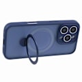 Pikkukuva 4 / 5: iPhone 16 Pro -kotelo, yhteensopiva MagSafe-yhteensopivan mattapintaisen TPU+PC-pyörivän jalustan kanssa Multicolor Style C