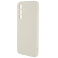 Miniatyrbild 3 av 5: För Samsung Galaxy S23 Fe Fiberfoder Gummibelagt Tpu- cover anti-scratch case White