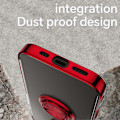 Pikkukuva 4 / 5: iPhone 16 Plus -kotelo, galvanointi, jalusta, TPU-puhelinkuori, magneettinen autoteline Multicolor Style E