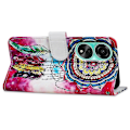 Pikkukuva 3 / 5: Oppo A38 4G -kotelo, kuvioitu PU-nahkainen jalustallinen lompakkokotelo Multicolor Style H