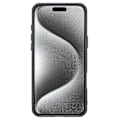 Pikkukuva 5 / 5: NILLKIN Iceblade Prop iPhone 16 Pro -kotelo PC+TPU puhelinkuori linssisuojalla ja jalustalla - Vihreä Multicolor Black