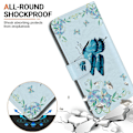 Miniatyrbild 4 av 5: Plånboksfodral för Realme 13+ 5G Anti-Drop Läder Flip Cover Mönstertryck Multicolor Style A