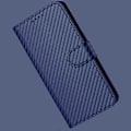 Pikkukuva 5 / 5: For Honor 200 Lite lompakkokotelo hihnalla, hiilikuitukuvioinen nahkainen puhelinkotelo Multicolor Royal Blue