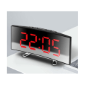 Miniatyrbillede 2 af 5: Digitale Vækkeure Til Soveværelser, Digitalt Ur Med LED Buet Skærm, Snooze, Sengelampe Green  Black