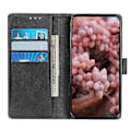 Miniatyrbillede 3 af 5: Stand Wallet Telefon Cover Til OnePlus 13R 5G/Ace 5 Pro 5G Ko Læder Tekstur Læder Cover Multicolor Black
