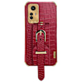 Pikkukuva 1 / 5: Xiaomi Redmi Note 12S 4G Sähköpinnoitettu Puhelinkuori Rannekoru Jalusta Nahkapäällysteinen TPU-kotelo Multicolor Style D