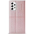 Pikkukuva 3 / 5: Itsestään imeytyvä magneettinen PU-nahkakotelo lompakkotelineellä Samsung Galaxy A53 5G:lle Multicolor Style C