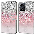 Pikkukuva 1 / 5: Xiaomi Redmi Note 12 4G -puhelimen suojakotelo, iskunkestävä, nahkainen, kääntyvä lompakkokotelo Multicolor Style D