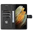 Miniatyrbild 3 av 5: AZNS Fodral för Samsung Galaxy S24 Ultra Läder Skyddat Heltäckande Folio Flip Ställ Telefonskal Multicolor Style E