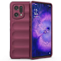 Miniatyrbild 1 av 5: Stöttåligt Flexibelt Mjukt TPU Halkskydd Kant Mobiltelefon Skydd Robust Baksida Skal för Oppo Find X5 Multicolor Style F