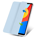 Miniatyrbild 5 av 5: Fodral för Xiaomi Redmi Pad SE 4G 8,7 tum med pennhållare, tri-vikbart stativ, PU-läder + TPU-surfplattsskydd Multicolor Baby Blue