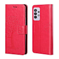 Miniatyrbillede 1 af 5: Ugle Mønster Tryk Design Læder Wallet Telefon Cover til Samsung Galaxy A32 4G (EU Version) Multicolor Style D