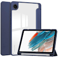 Pikkukuva 1 / 5: Samsung Galaxy Tab A9 Kotelo PU+TPU+Akryyli Läpinäkyvä Takakansi Tabletille Kynäpaikalla Multicolor Style C