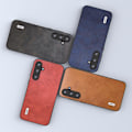 Pikkukuva 5 / 5: Samsung Galaxy S23 FE -puhelimelle lehmännahkajäljitelmä puhelinkuori PU-nahka+TPU+PC-puhelin kotelo Multicolor Style A