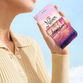 Miniatyrbillede 5 af 5: Telefonpung med mønsterprint til iPhone 15, PU læder stativ Anti-drop cover Never Stop Dreaming