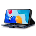 Miniatyrbillede 3 af 5: Til Samsung Galaxy A05 4G Etui Ko Læder Tekstur Anti-Ridse Læder Telefon Stand Cover Wallet Multicolor Style B