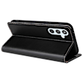 Miniatyrbillede 4 af 5: FIERRE SHANN PU Læder Wallet Folde Stand Telefon Cover til Samsung Galaxy A54 5G Multicolor Style C