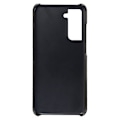 Miniatyrbillede 4 af 4: KSQ Glat PU Læder Overfladebelagt PC Telefon Cover til Samsung Galaxy S22 5G Multicolor Style C
