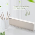 Miniatyrbild 4 av 5: Mode Vardagsrum Digital Display Led Digital Kalenderklocka Lysande Tyst Elektronisk Alarm Clo white
