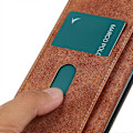 Miniatyrbillede 5 af 5: KHAZNEH PU Læder Stand Case Wallet Telefon Cover Retro Tekstur Shell til Oppo A58 5G/A78 5G Multicolor Style D