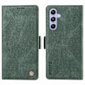Miniatyrbild 1 av 5: YIKATU YK-005 Mobilskal för Samsung Galaxy A54 5G PU Läder Skin-touch Plånboksställ Skydd Multicolor Style D