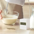 Miniatyrbillede 2 af 5: Professionelt Elektronisk Cube Vækkeur til Hjemmekontoret med LCD Digitalt Display og Timer White