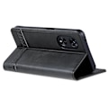 Miniatyrbillede 4 af 5: AZNS Læder Telefon Cover med Anti-ridse, Stand, Wallet og Magnetisk Flip til Oppo A58 5G/A58x 5G/A78 5G Multicolor Style A