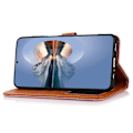 Pikkukuva 3 / 5: KHAZNEH Samsung Galaxy A05 4G -kotelo, lehmännahkakuvioinen PU-nahkainen jalustallinen lompakkokotelo Multicolor Style D