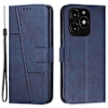 Miniatyrbillede 1 af 5: PU-læder telefoncover med stativ til TECNO Spark 20 Flip Multicolor Sapphire