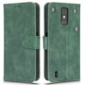 Miniatyrbillede 1 af 5: PU-læder telefoncover med pung til ZTE Blade A32 - Hudvenlig overflade, stativfunktion og telefonbeskyttelse Multicolor Style D
