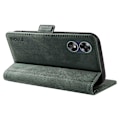 Pikkukuva 4 / 5: YIKATU YK-005 Oppo A17 4G PU-nahkainen, ihoa myötäilevä puhelinkotelo lompakolla, jalustalla ja iskunkestävällä suojalla Multicolor Style D