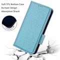 Miniatyrbillede 5 af 5: Til ZTE Blade A53/A53+ Magnetisk Lukning Telefon Etui Wallet Stand PU Læder Cover Multicolor Style F