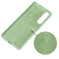 Miniatyrbilde 3 av 5: Flytende Silikon Telefon Deksel Etui For Sony Xperia 1 Ii Green